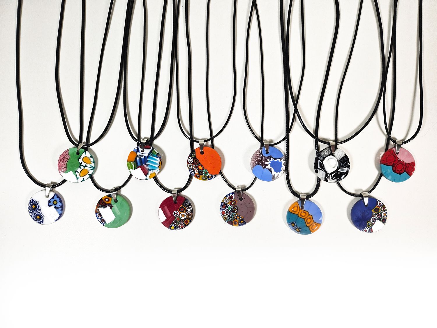 Consign-Glory of Beads Millefiori Pendant