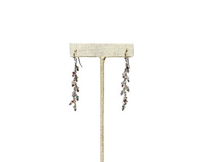 Jean Schaeffer Fantasy Crystal Quartz Earrings