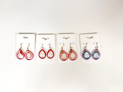 Charlyn Reynolds Dichroic Murrini Earrings