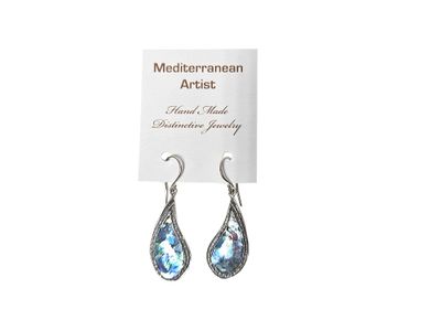 MedArtCo ARG Tear Drop Earrings ASERE1610P