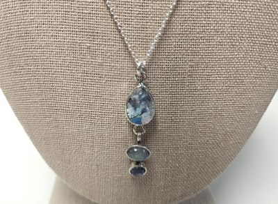 Medartco ARG ASE19046PP Moonstone/Kayanite Pendant