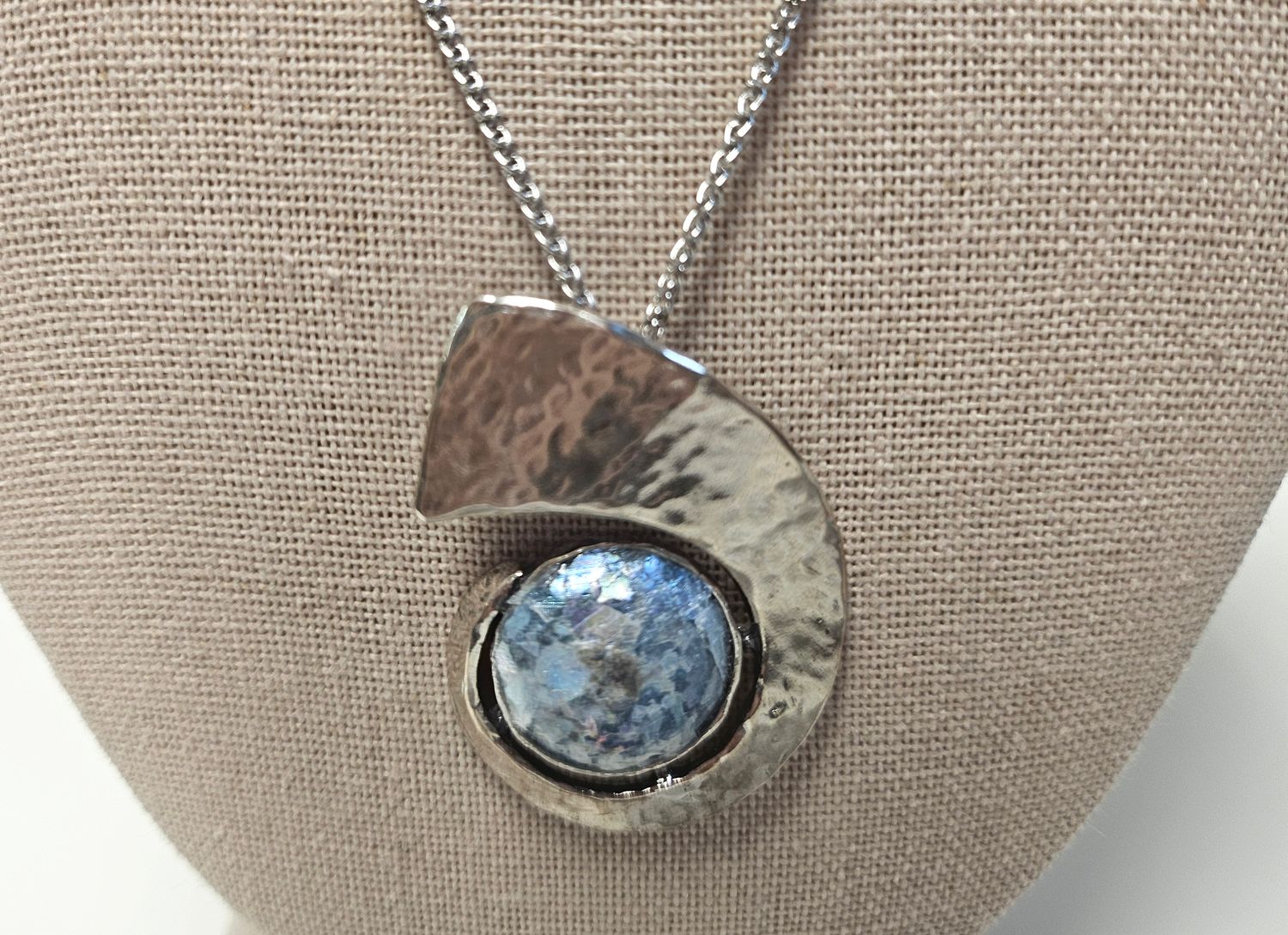 Medartco ARG ASN19072P Snail SS Necklace