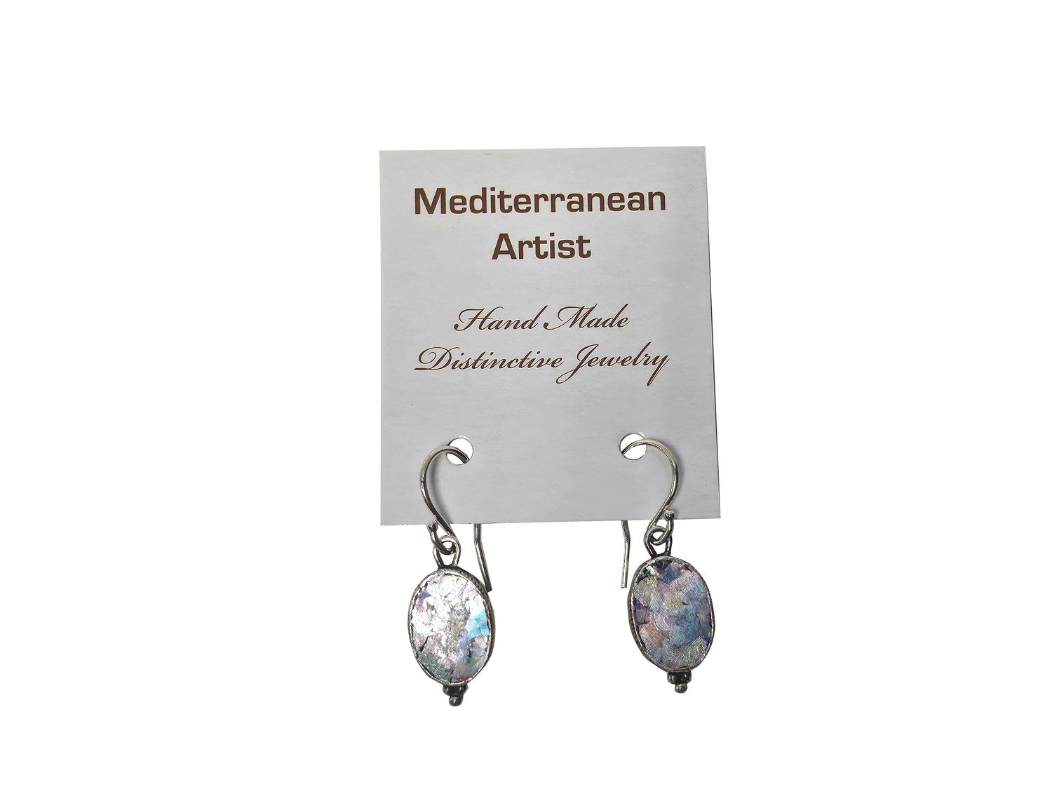 MedArtCo ARG Oval Earrings AS4-2798