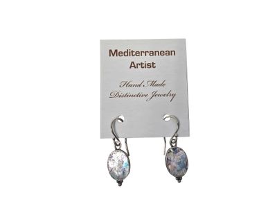 MedArtCo ARG Oval Earrings AS4-2798