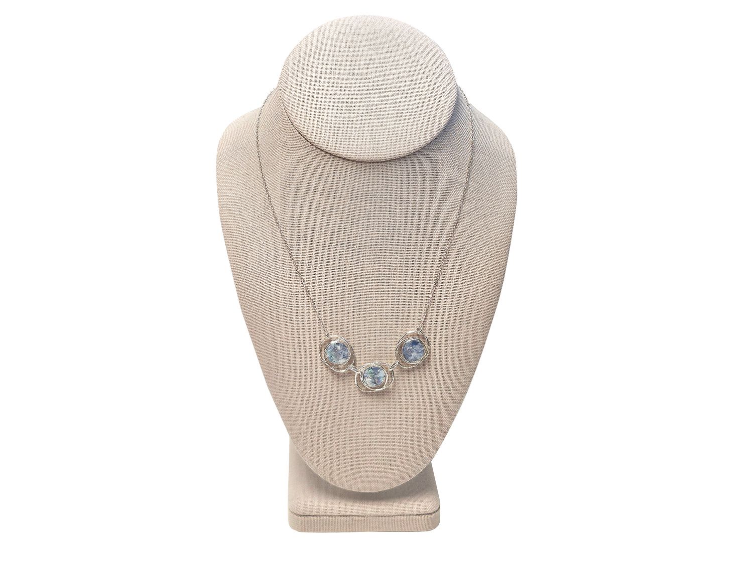 Medartco ARG ASN2115027P 3 Round Necklace