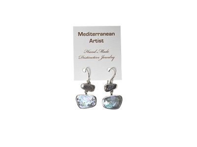 MedArtCo ARG Hammered Earrings ASE22021P