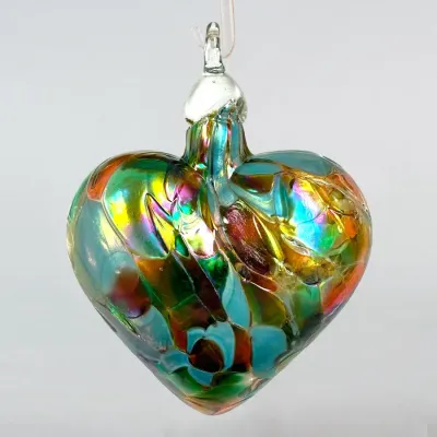 Glass Eye Studio Heart Ornament