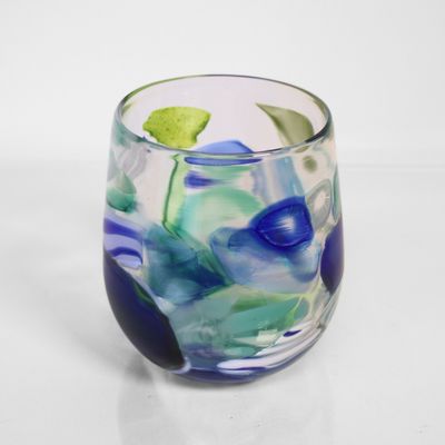 Ghost Pepper Glass Stemless Wine