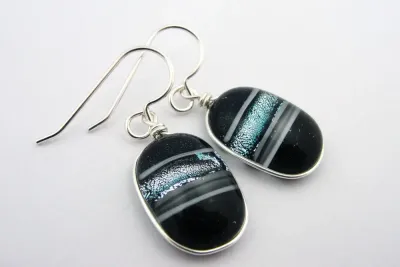 Momo Glassworks BM-145 Andromeda Earrings