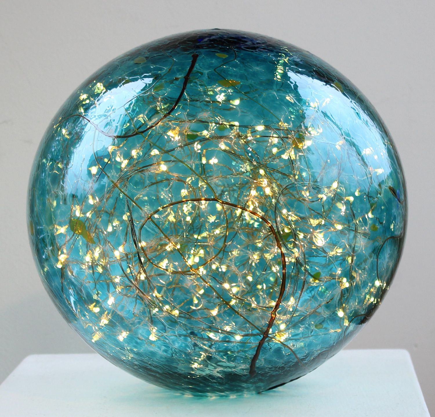 Mood Sphere Large by Opal Art Glass, Color: Evergreen, Size: 0/S