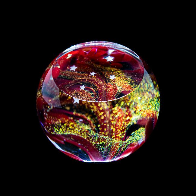 Glass Eye Fireball, Color: Red Sky