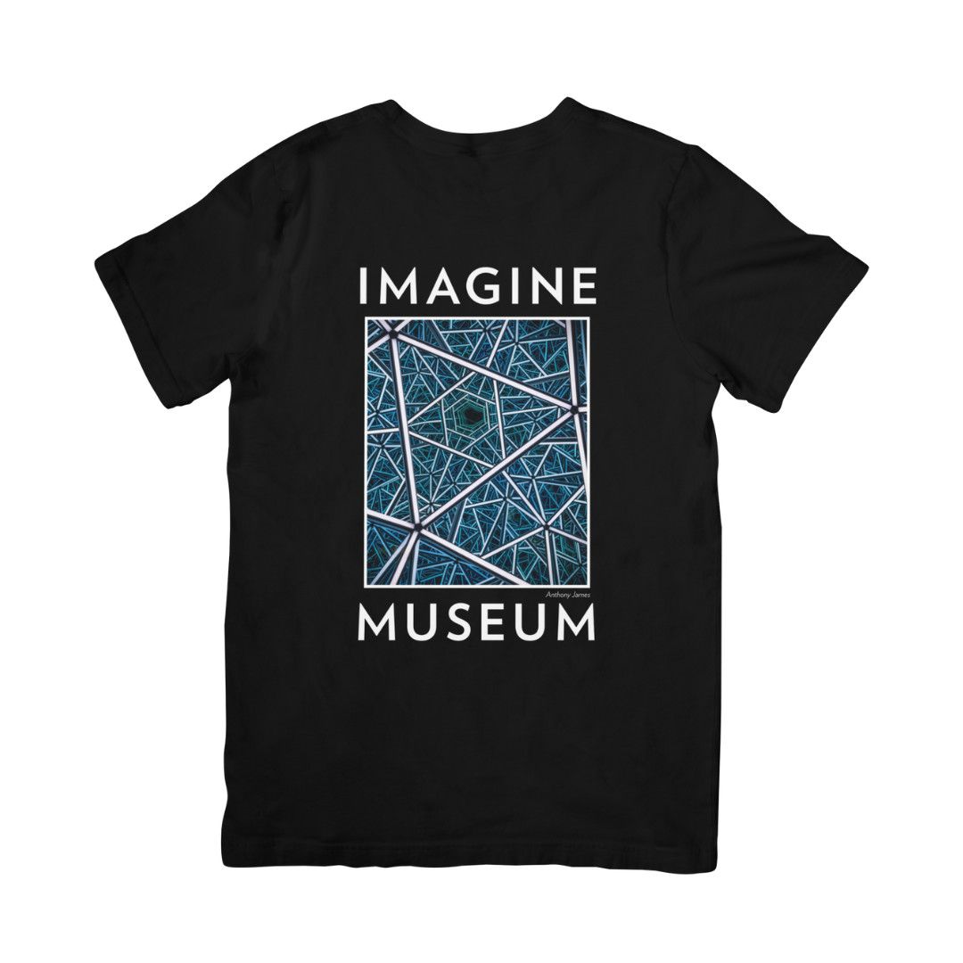 IM Branded Black T-Shirt, Size: Small