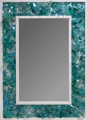 Janet Sams Mirror 5677 - Stunning Blue 36x26