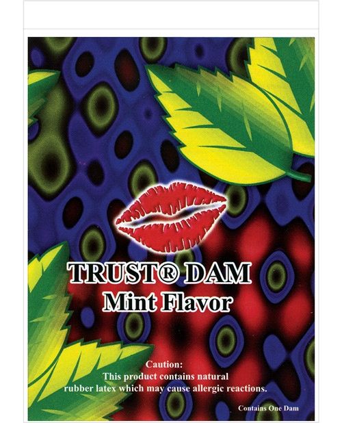 LATEX DENTAL DAM, FLAVOR: MINT