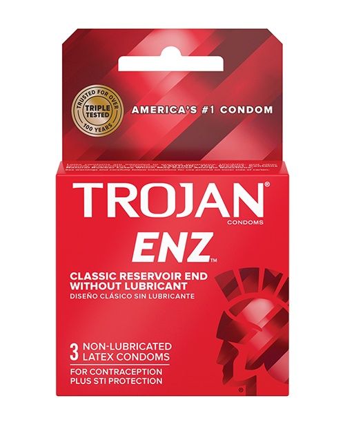 Trojan Enz Non-Lubricated Condom