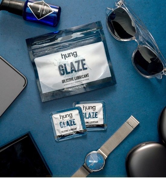 HUNG Glaze Silicone Lube, COUNT: Snap + Slide 16 Count