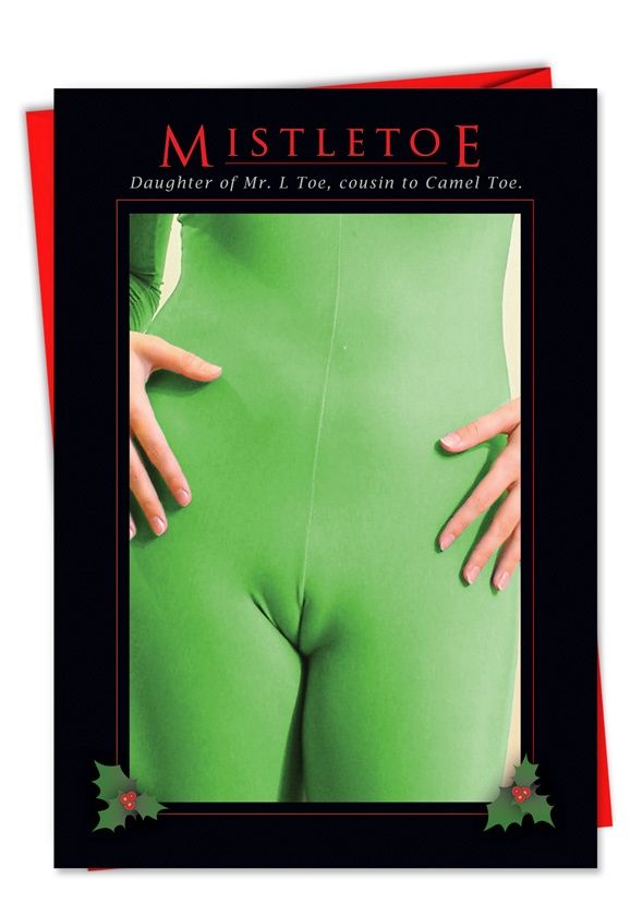 MISTLETOE CARD