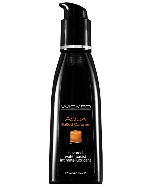 Wicked Flavored Lubricant, FLAVOR: Salted Caramel, Size: 4 OZ
