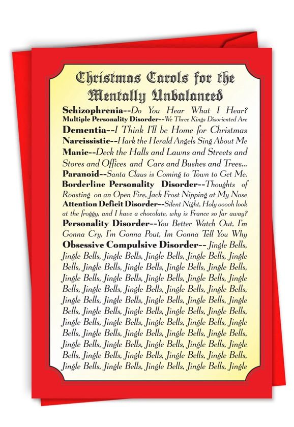 CAROLS FOR THE UNBALANCED