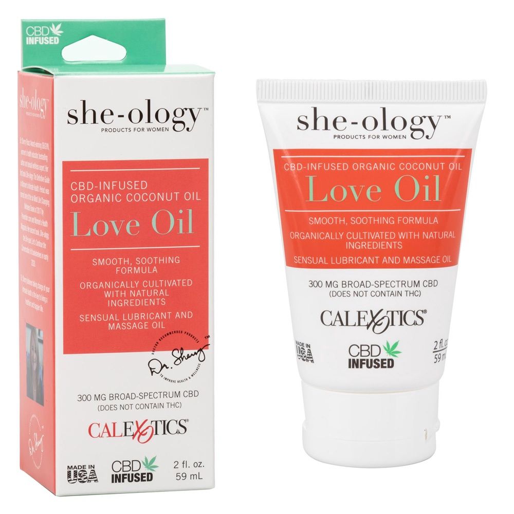 SHEOLOGY LOVE OIL CBD, Size: 2 OZ, FORMULA: CBD