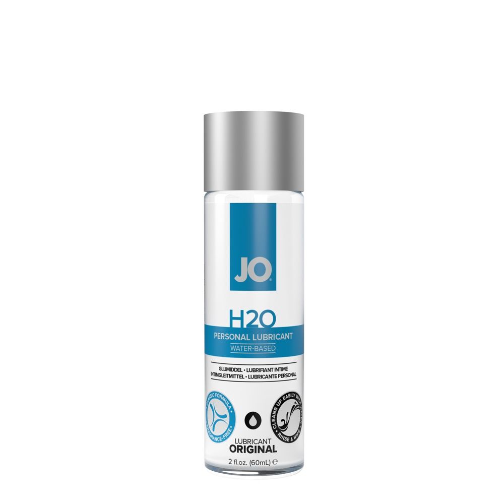 Jo H2O Original Water Based Lubricant, FORMULA: Water-Based, Size: 2 oz
