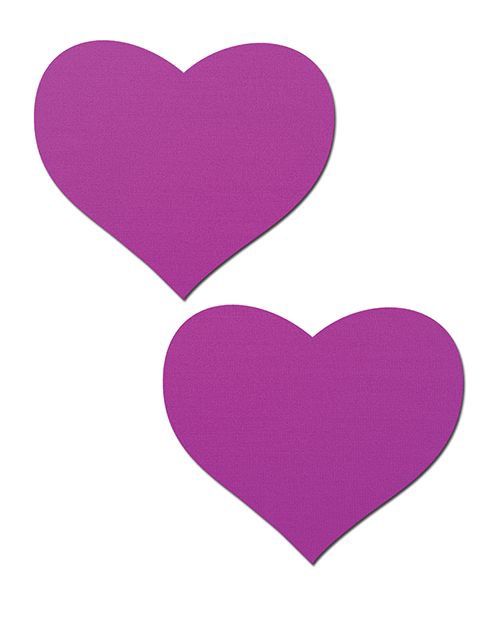 Basic Heart Black Light Reactive, COLOR: Purple, SHAPE: Heart