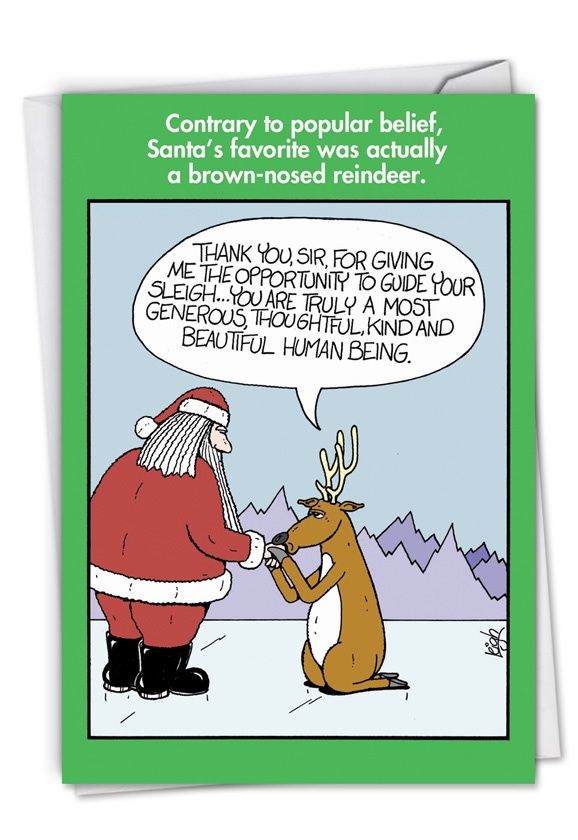 BROWN NOSED REINDEER