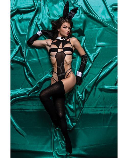 Roleplay Bunny Costume, COLOR: Black, Size: Sm-Md