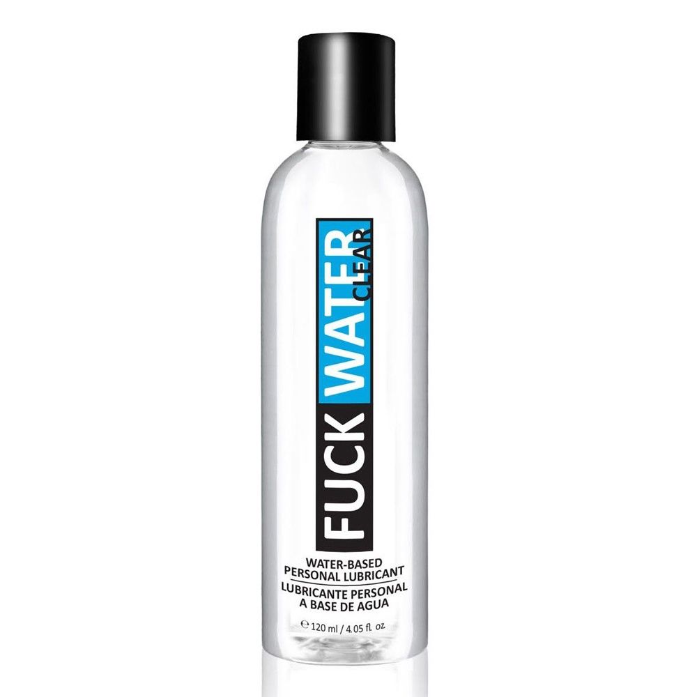 Fuck Water Clear Water-Based Lubricant, FORMULA: Water-Based, Size: 4 oz