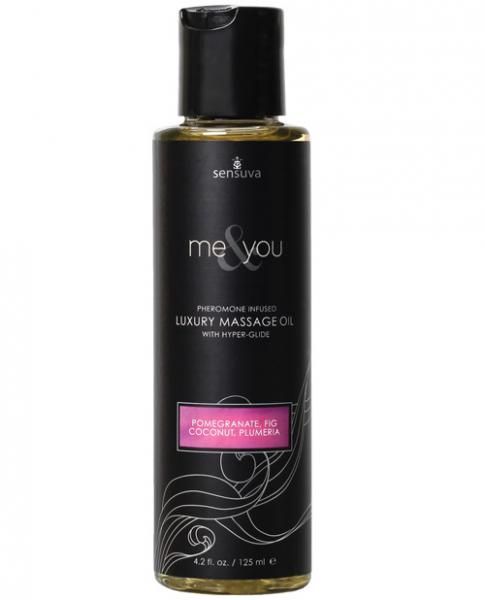 Me &amp; You Massage Oil, FLAVOR: Pomegranate, Size: 4.2 oz
