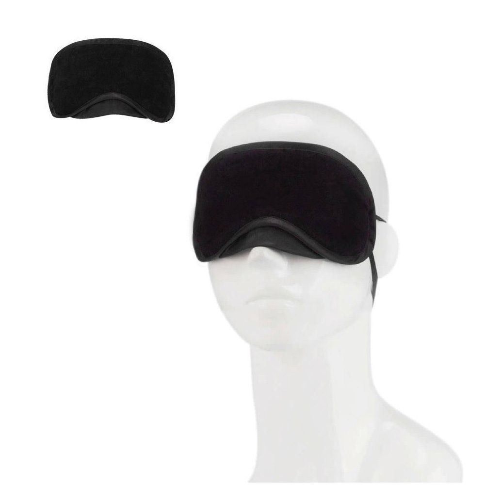 Lux Fetish Peek A Boo Love Mask, COLOR: Black