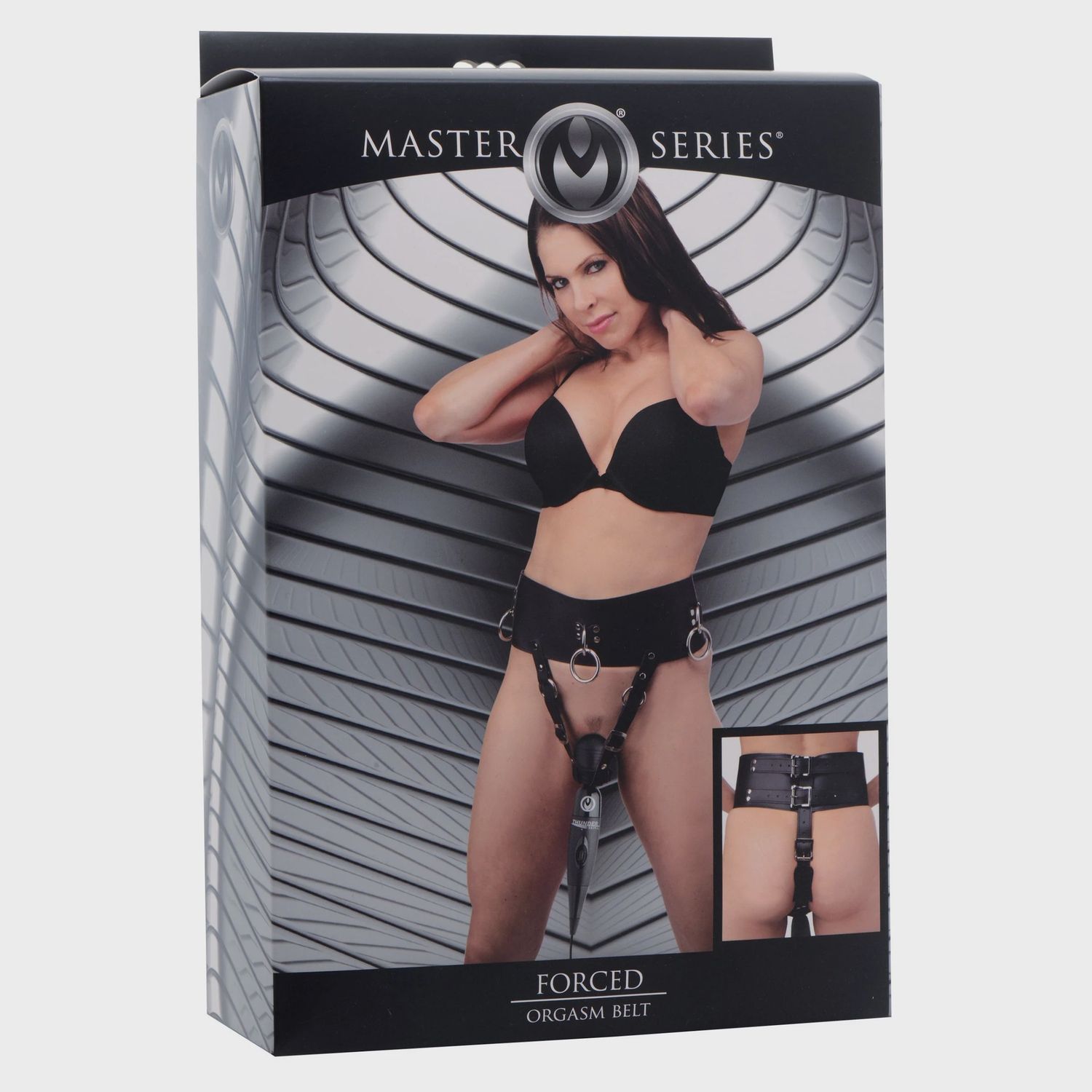 Forced Orgasm Belt, Size: 33-38IN, COLOR: Black