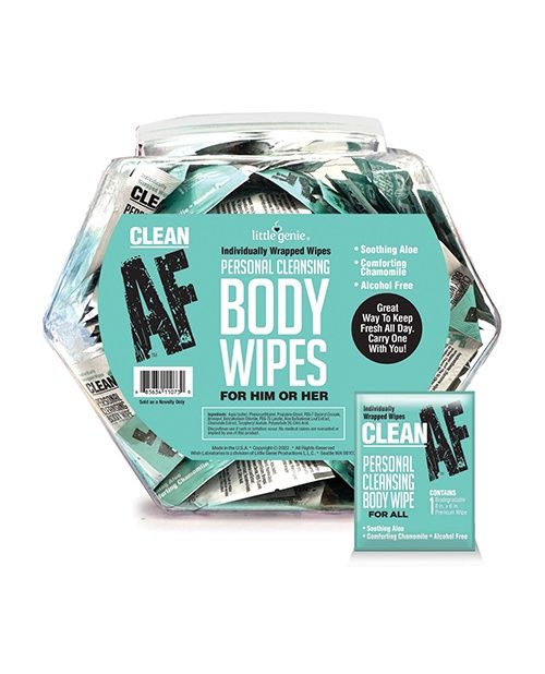 Clean AF Cleansing Body Wipes