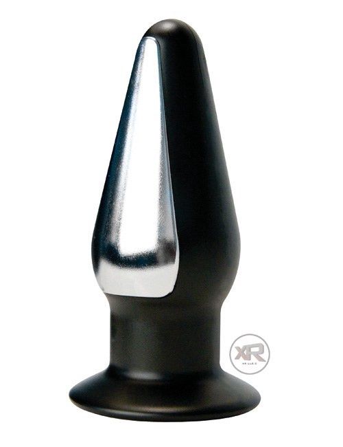 ZEUS VIBE E-STIM ANAL PLUG, COLOR: BLACK