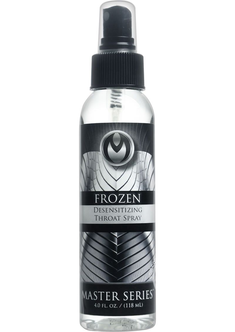 Frozen Deep Throat Spray, FLAVOR: Mint, Size: 4 OZ