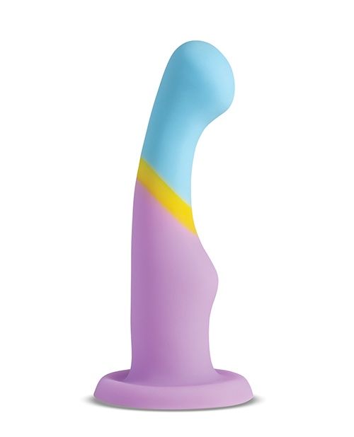 Avant D14 Heart of Gold, COLOR: Blue/ Purple/ Yellow, Size: 5.25 in