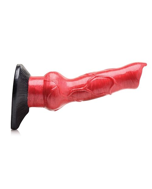 Creature Cocks Hell-Hound Dildo, COLOR: Red, Size: 6.5 in
