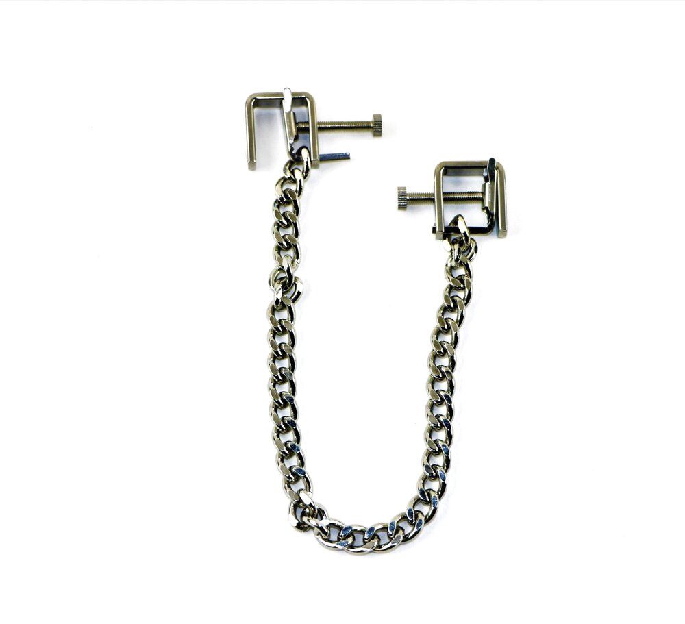 C-Clamp Style Nipple Clamp, COLOR: Stainless