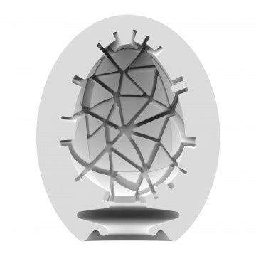 Satisfyer Masturbator Egg, STYLE: Crunchy