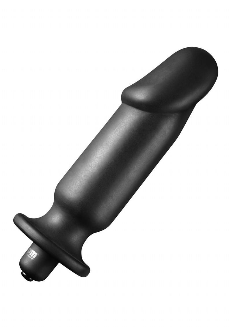 Tom of Finland Vibrating Anal Plug, COLOR: Black, Size: Medium