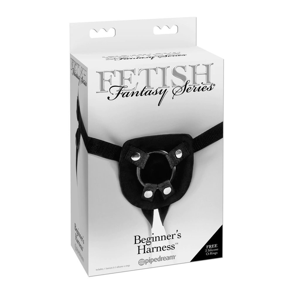 Fetish Fantasy Beginner's Harness, COLOR: Black, Size: 44 IN