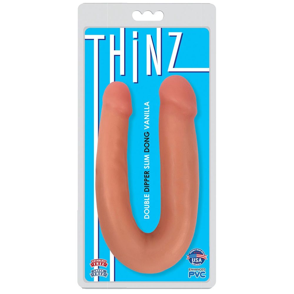 Thinz Double Dipper Slim, COLOR: Vanilla, Size: 13 inch