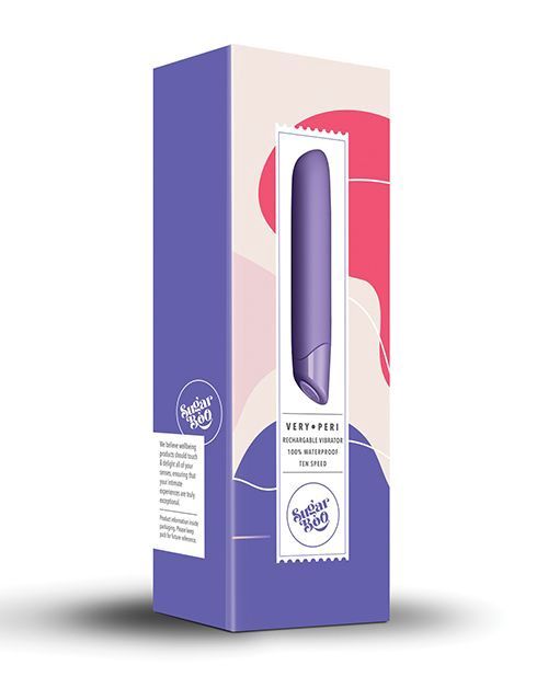 SugarBoo Very Peri Rechargeable Vibrator, COLOR: Peri Purple