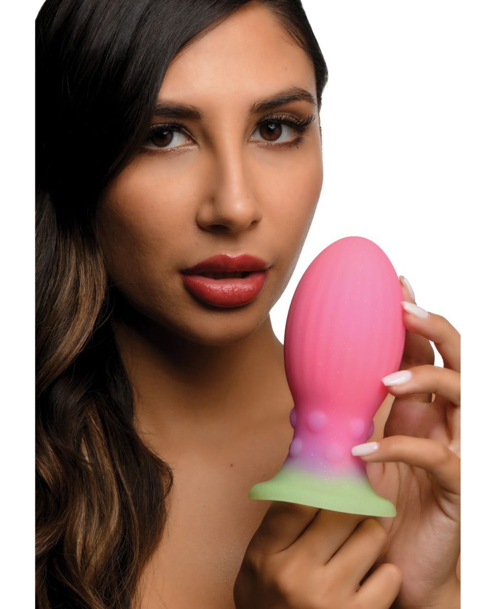 Creature Cocks Xeno Egg, Size: Large, COLOR: Pink/Green