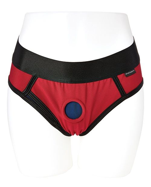 Em.Ex. Contour Harness, COLOR: Scarlet-Navy, Size: 2Xlarge