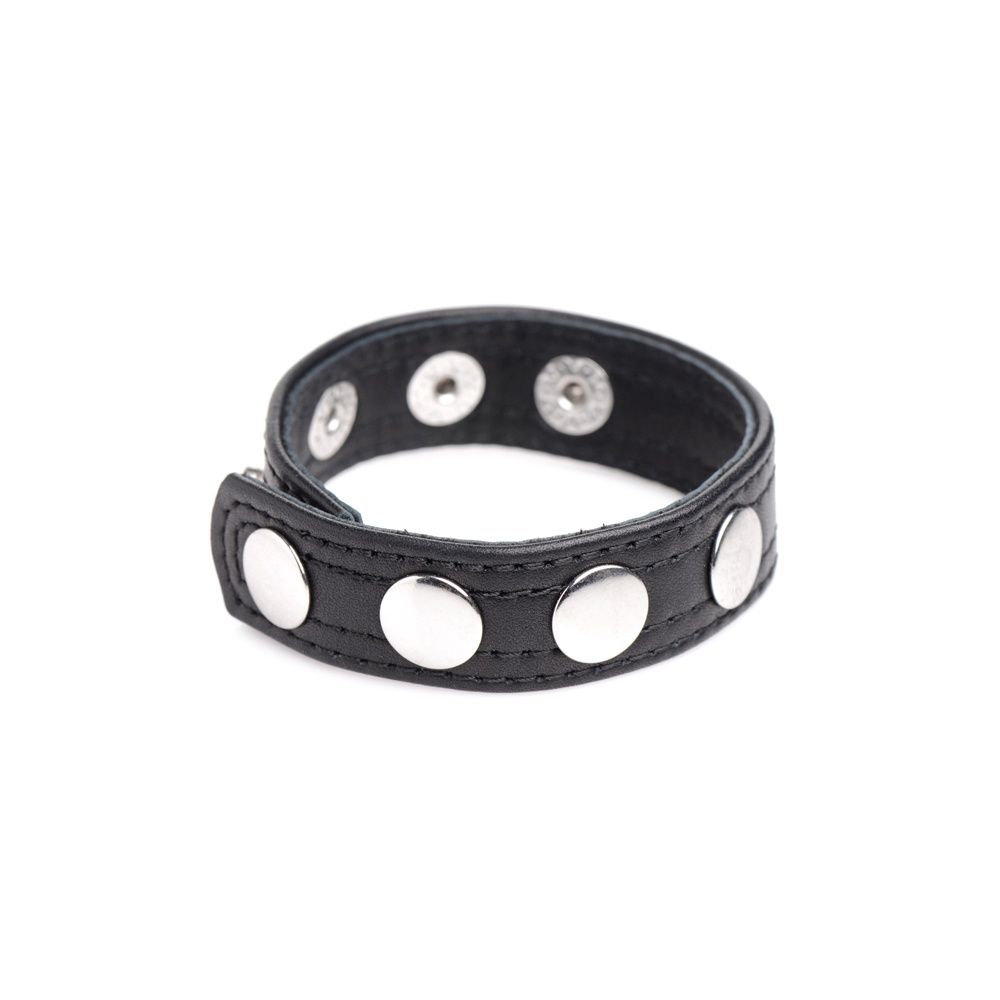 Strict Leather Cock Gear Speed Snap Cock Ring, COLOR: Black