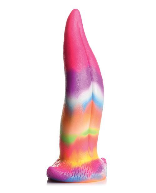 Creature Cocks Unicorn Tongue, COLOR: Rainbow, Size: 7 in
