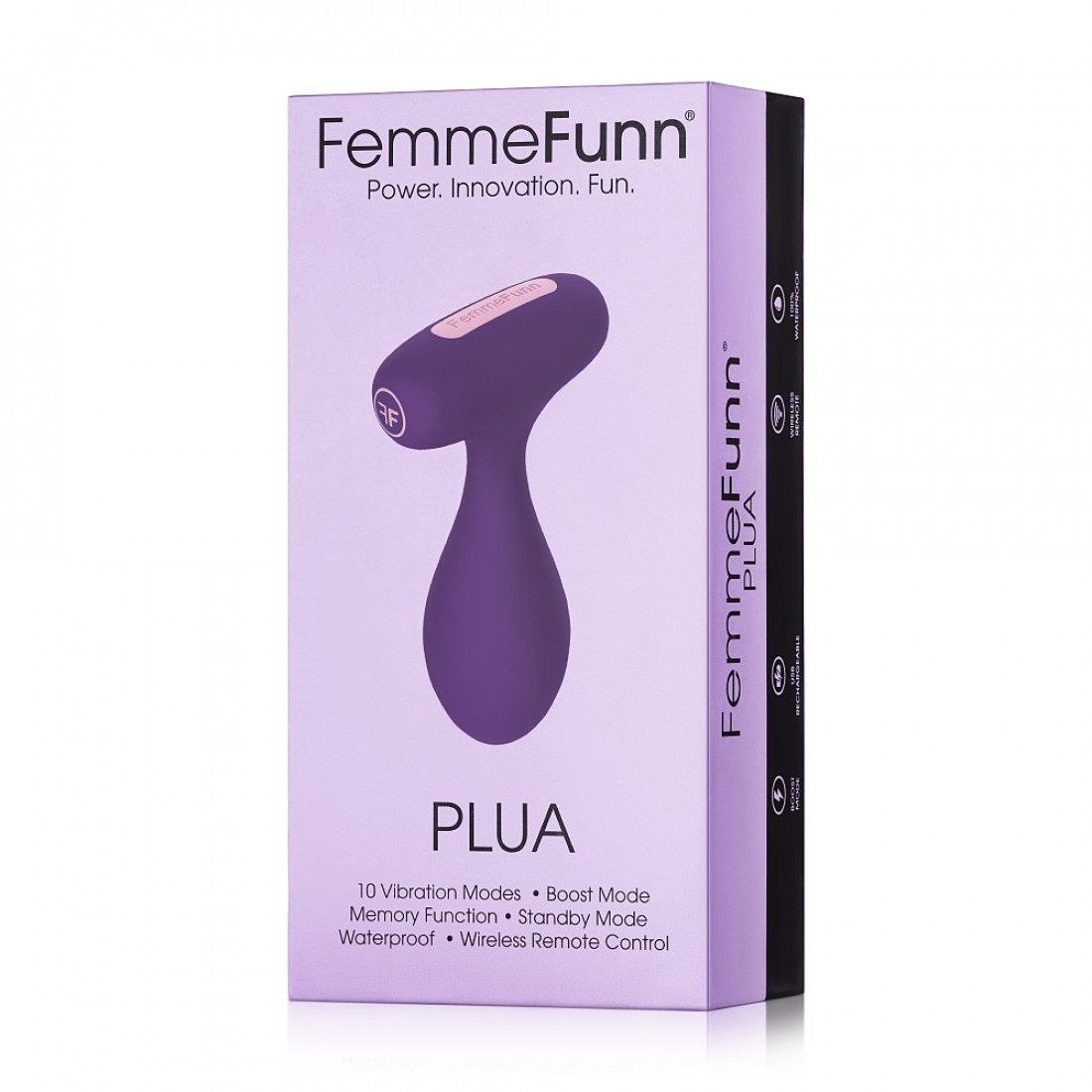 Femme Funn Plua Plug, COLOR: PURPLE, Size: 4 IN