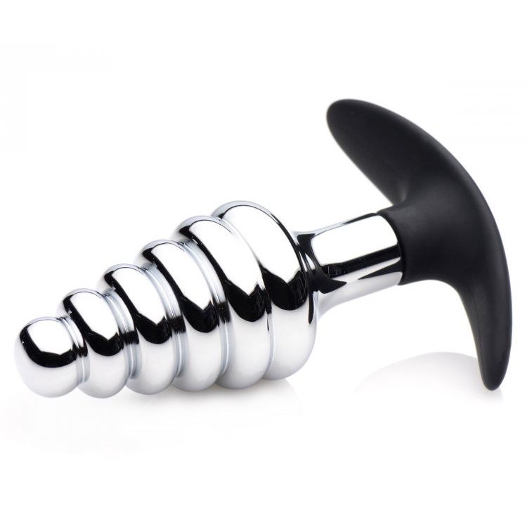 Master Series Dark Hive Metal &amp; Silicone Anal Plug