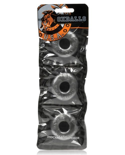 Ringer Do-nut 3 pack, COLOR: Steel, Size: 2"